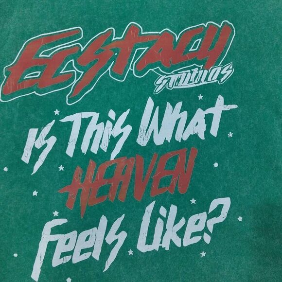 Vintage Ecstacy Studios T-shirt, XL, Wild Graphics - Picture 2 of 8